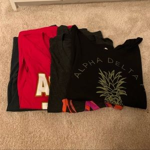 ADPi Alpha Delta Pi tshirt/tank bundle